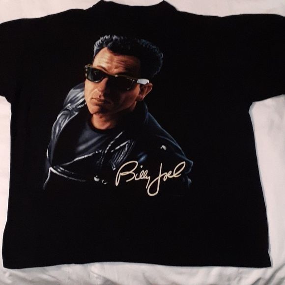 1993 Billy Joel River of Dreams‎ Promo T-Shirt Lg - Picture 1 of 4